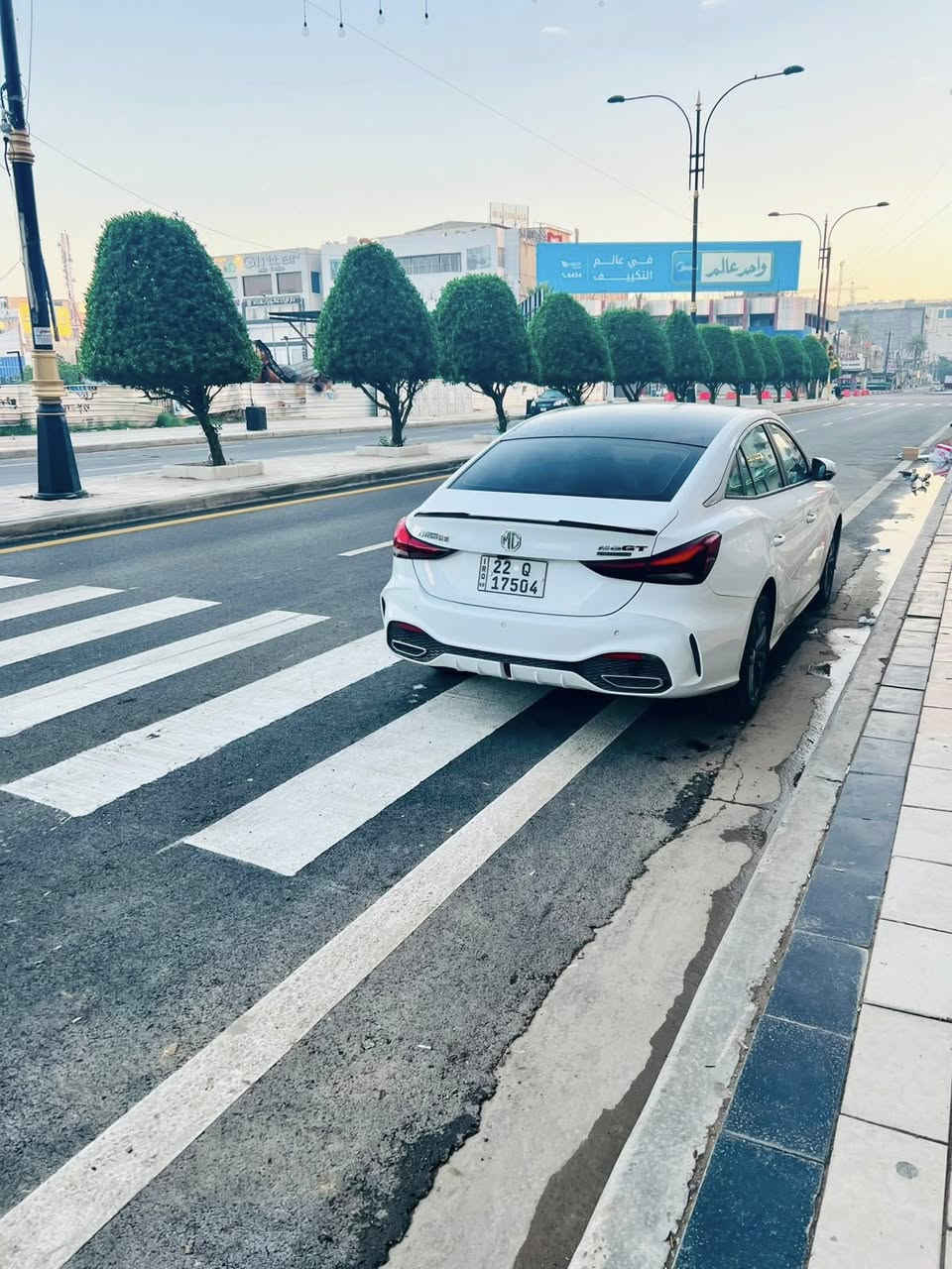 للبيع سيارة MG 5 GT Sport 2025
✅فول مواصفات

• مکینە 1.5 تيربو

•كشن جلد وكير ماوس اوتماتيك

• بصمة و شاشة اكتف و كاميرا ٣٦٠ درجە

• بريك كهربايي و لايت ليد و زينون

• أوتو هولد (Auto Hold)

• سلايد روف وتحكمات ستيرن 

• حساس خلفي

• ماشيه 20000 km

•رقم اربيل

• المكان بغداد المنصور

• السعر 120$ وبيها مجال

• للتواصل *********** واتسأب
