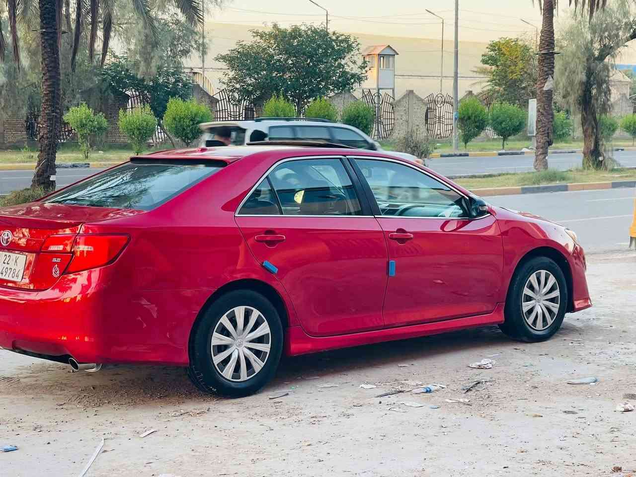 تيوتا كامري 2013 وارد امريكي بيهة حادثهة  جاملغ وبنيد
ومصلحات نفسهن وبل عراق قطعتين بدون تبديل والباقي مكفول  
فول موصفات واحد على واحد 
رقم اربيل تحويل مباشر سنوية جديدة

6 سلندر.  سلايت. بصمات ابواب بصمة.  كشنات جلد وكهرباء   وتدفئة وتبريد.  شاشة كامرة حساسات امامي خلفي 
رادرات جانبية  تحكمات استرين جيهتين شفتات استرين 
مثبت سرعة. مانع انزلاق نضام اسبورت نضام ايكو وبعد بيهة موصفات 
السيارة جاهزة من كلشي تخم تاير مكينة صدر امامي خلفي 
تبريد كهربايات كلهة جاهزة 

مكاني بغداد  الدوره السعر (129) وبيها مجال  (***********)
