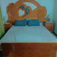 غرفة نوم خشب • أضرار بسيطة • كربلاء