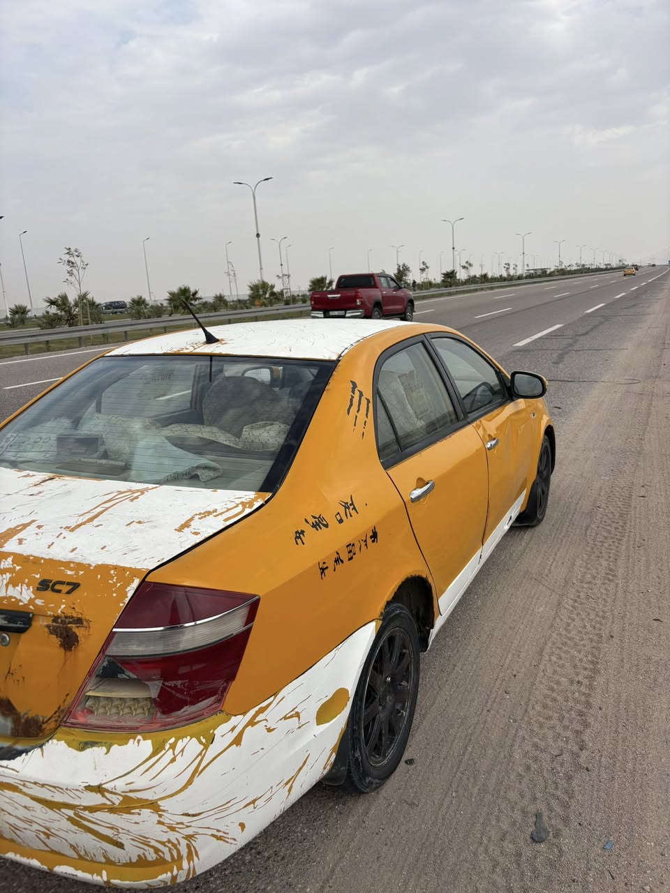 سلام عليكم جيلي موبل 2014
مةينه وكير كورلا 1800بيكاتشو القديم سياره جاهزه على اخر حبايه تخم تاير جديد حداديه اماي وخلفي تبريد نقص بس الغاز فقط والبدي شوف العين 
العنوان البصره 
السعر 35وبيه مجال للشراي 
رقمي***********
