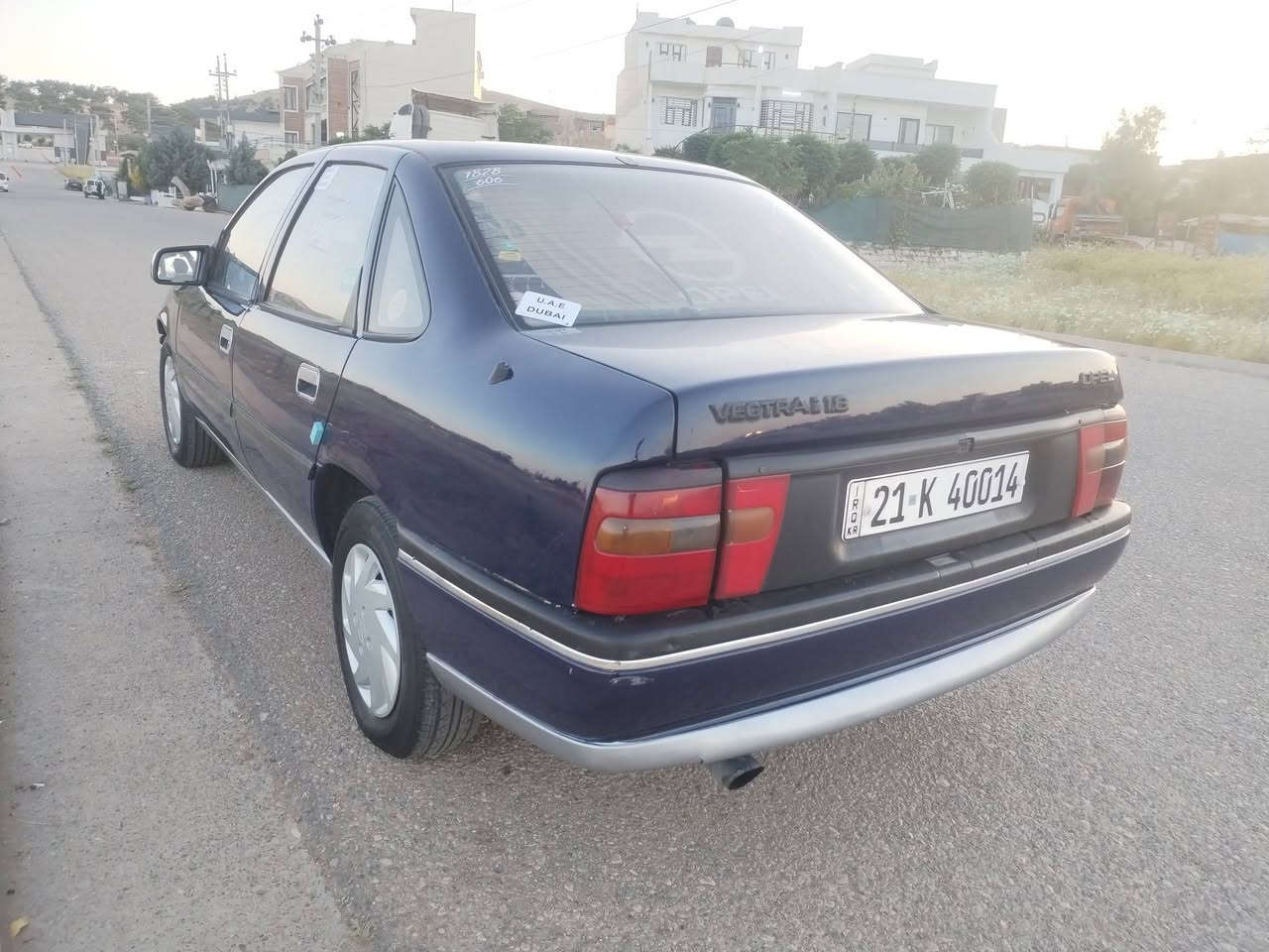 بەناوی خوای گەورە
ئۆپڵ ڤیکترا  بۆفرۆشتن
مەکینە 18مۆدێل 1995
سەنەوی تا 2031تازەیە
مەکینەوگێڕ لۆک تاقم پێش بەشەرت 
چرکەی تیانیە ماشاءاڵلە 
سعر42گڵاو معامەلە
***********
***********
