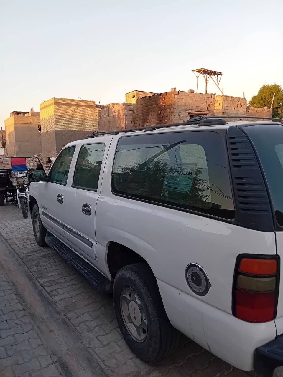 السلام عليكم ورحمة الله وبركاته من بعد اذن الأدمن المحترم جمسي يوكن 2004
رقم بغداد انكليزي خصوصي باسمي  ويل 6برغي مكينه 5300 كير 700 تبريد جديد تلج سياره خير من الله سعر 80 ورقه وبيهه مجال حك الجيه مكاني بغداد الشعب حي اور سبع اقصور 

رقم التلفون *********** غير متواجد عل فيس اتصل وتلل
