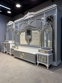 موديل الأقواس • نجارة عراقية • طقم 10 قطع