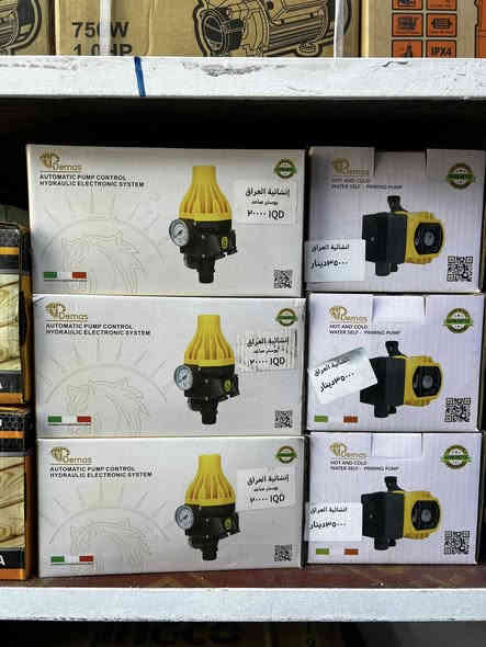 رجع وتوفر عدنه وبكميات 
ماطور #دي_ماكس
ماطور البوستر والعادي والبوستر النازل 

الحجام 1 اينج و 3/4 اينج  و 1/2 اينج 
للماطور العادي والماطور البوستر  الصاعد 
والماطور البوستر النازل ￼

وبأسعار الجمله تنافسيه 

ولا تنسون اسعارنه جمله ومفرد ماكو
￼ العادي
ويوجد لديناااا تجهيز جميع القوائم

وتجهيز جميع المهندسين

مراكز المبيعات :
الفرع الأول بغداد _ حي القاهرة _مجاور جوازات صليخ

_قرب مطعم القاهرة

رقم الموبايل ( ***********)
