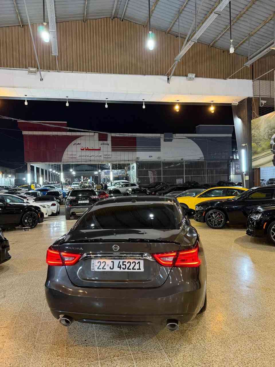 نيسان ماكزيما 2016 
مواصفات S
شاشه كبير 
لايتاد ليد
شاشه كبير كاميره 
تشغيل عن بعد
سياره جاملخ باب سبخ بدون داخل بجم وخلفي كپس
سياره حيل جديده گير محرك بشرت 
0750 082 95 31 
0750 441 28 31 
حندي واتساپ أربيل, العراق
