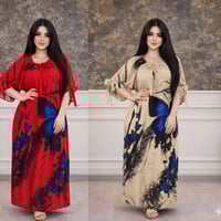 دشداشة نسائي • خامة كشمير • فري سايز ٩٠كغ