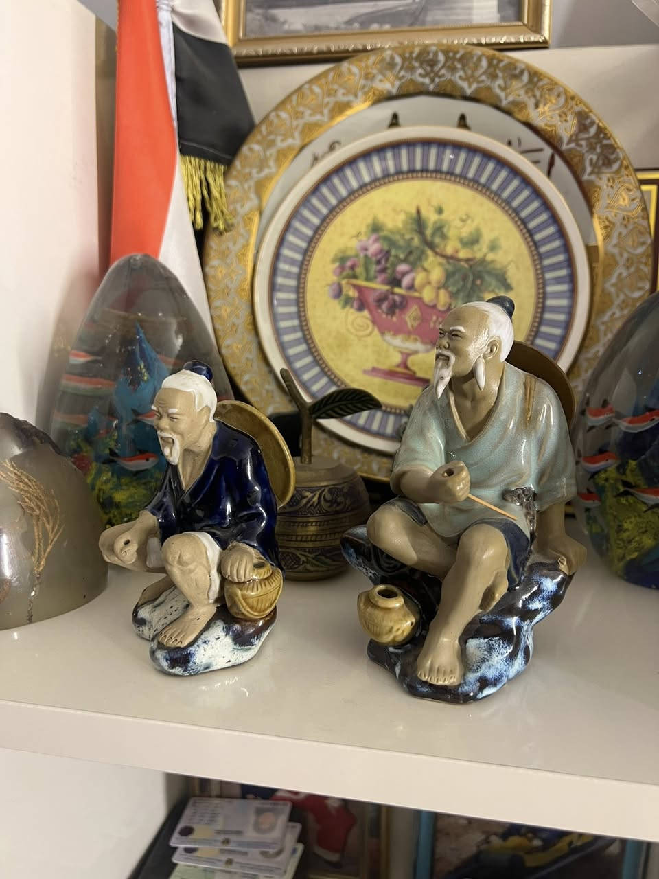 زوج تماثيل بورسلين عمل يدوي مختوم
ارتفاع 14 سم  
ارتفاع 12 سم 
السعر ٣٠ الف 
*********** واتساب
