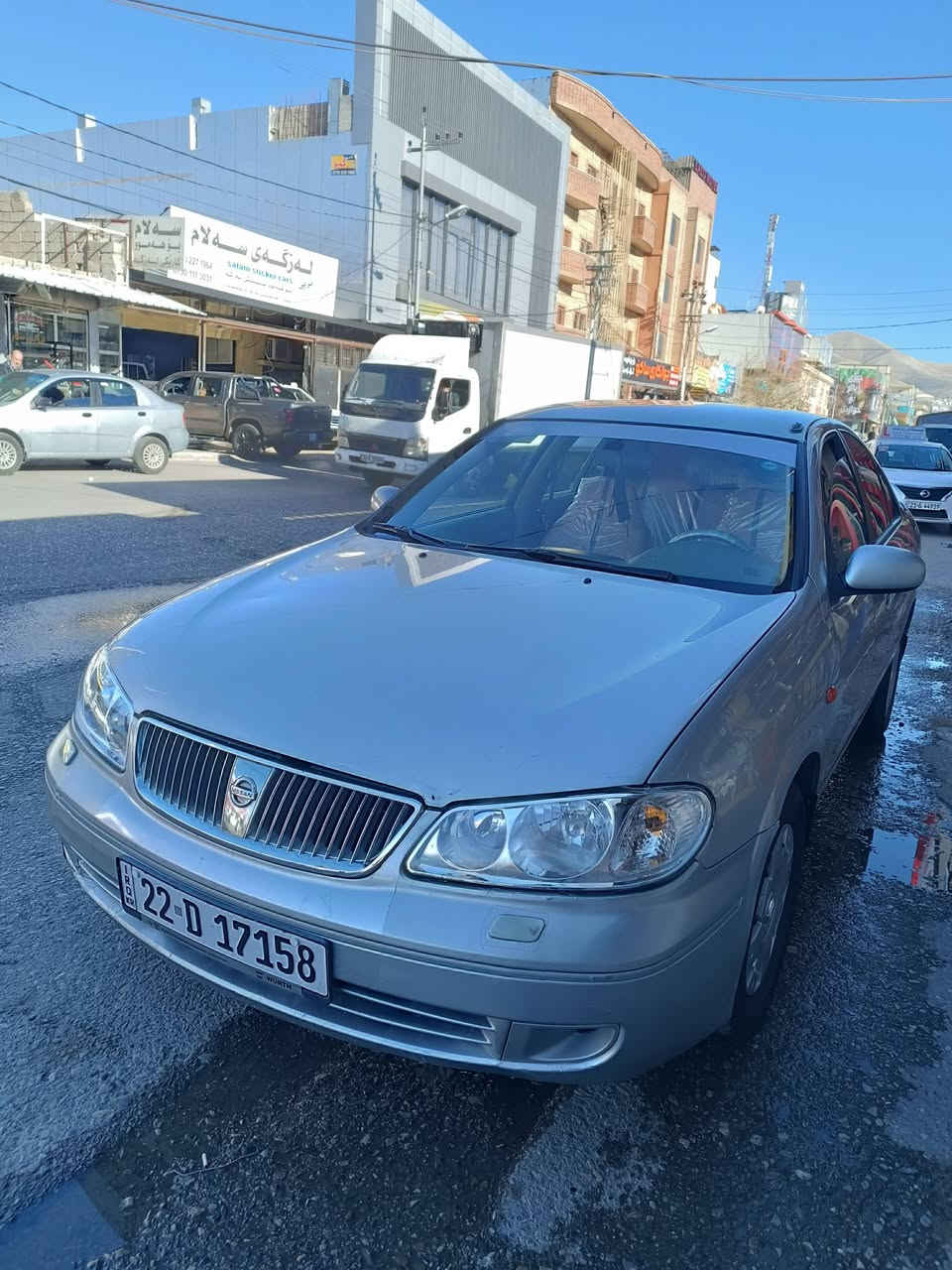 ن
بەناوی خوای گەورە 
نیسان سەنی2009گیر عادی
نیودەرگا بۆیاغە
سەیارەکە هی مەعرەزنیە و هەموگیانی بە شەرت
سەنەوی تا29تازەیە بەناوی خۆمە تەحویل و غرامەو وەکالە بەشەرت سەیارەکە زۆرجایزە
سعری90گەڵاو معامەلە
***********
لە سلیمانیم
