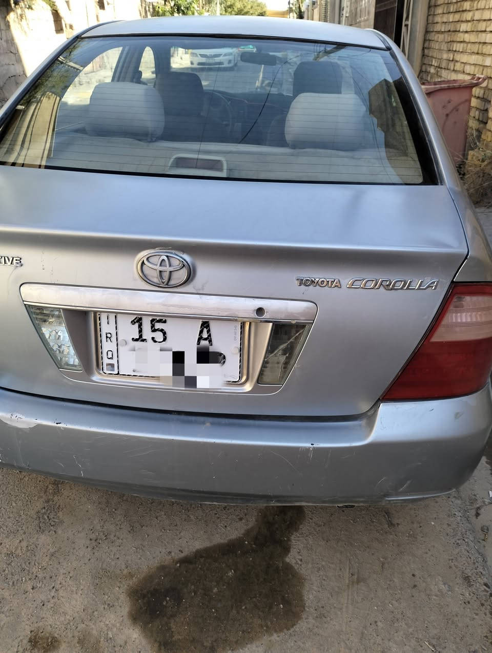 كورلا بيكاتشو مديل 2007 خليجي محرك 1600 رقم أنبار السعر المطلوب 80 وبيها مجال تحويل مباشر ثاني يوم 
بيها قطعتين مكان السياره فلوجه


**إذا كنت صاحب هذا الإعلان وتريد حذفه لأي سبب، رجاءا أرسل رسالة إلى الدعم الفني**