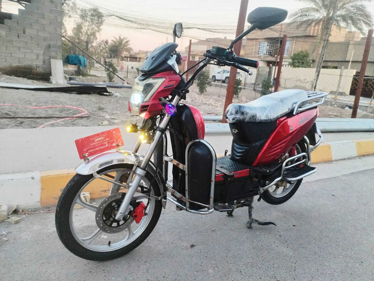 السلام عليكم للبيع ماطور شحن بطاريات بيهن نفخ قليله كلش موديل 24 نضيف حيل كله شغال السعر 325الف للأتصال ***********
