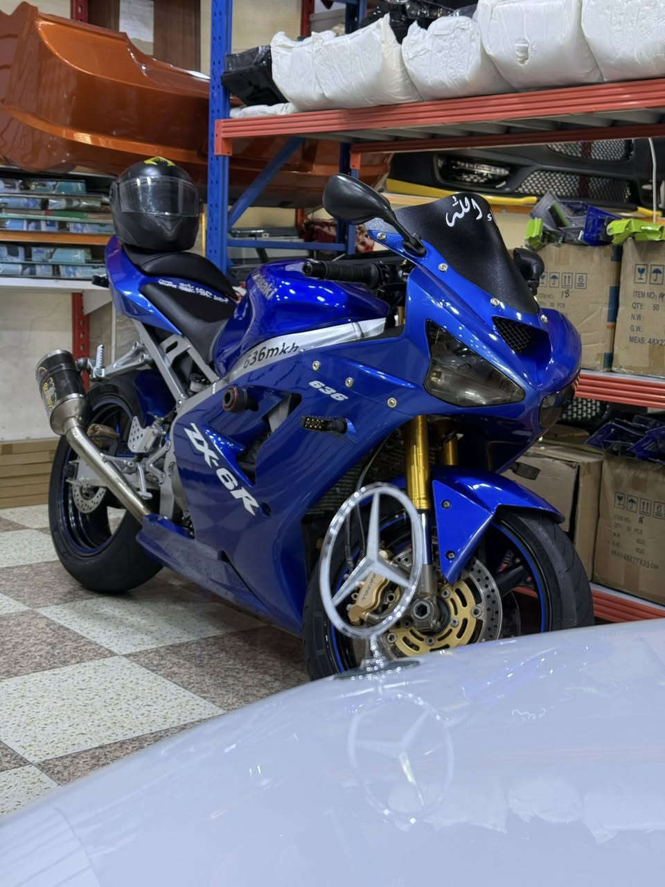 السلام عليكم    كاوساكي موديل 2004  الدراجة كفالة من كلشي  الدراجة اوراق ادامة كاملة شلعة تاكل التبليط جيب وياك خبير وافحص الي يعجبك المكان البصرة القبلة 
***********
