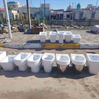 مغاسل ومقاعد غربيه جديد سعر12 الف يوجد توصيل كافت المحافضه ‏‪078087731...