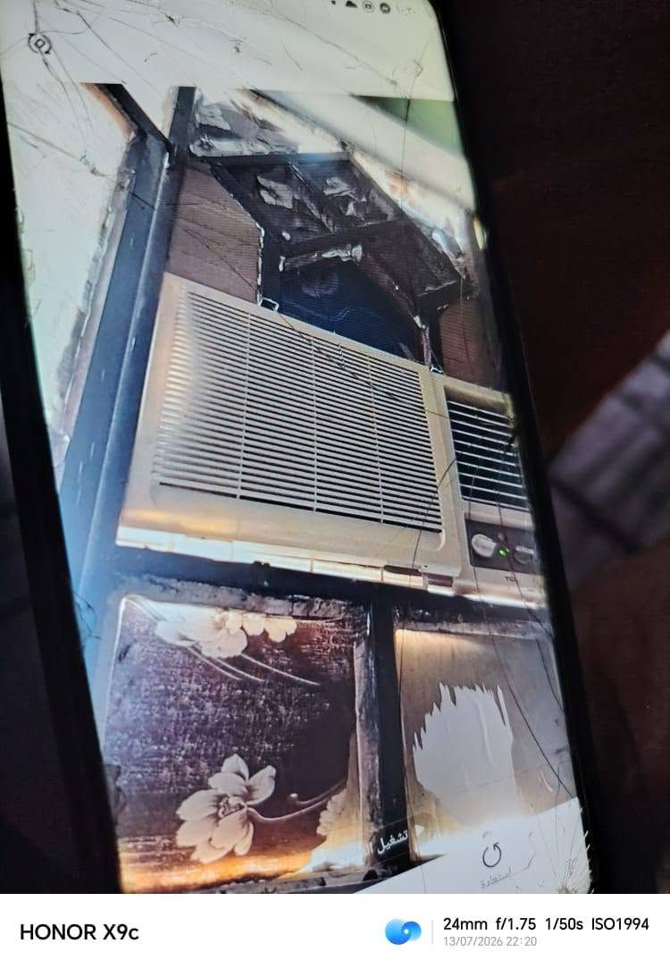 مكيف ٢طن شغل ثلج البيع ٢٢٥ الف المكان بسمايه تقاطع النهروان رقم ***********
