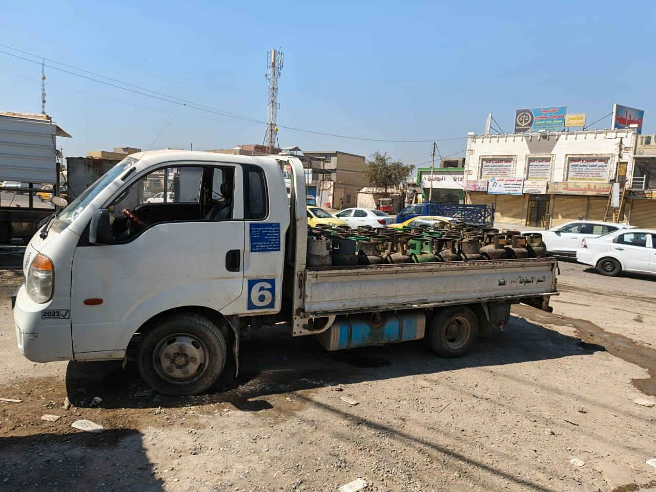 يتوفر الغاز من 7صباحن إلى 7مسأن بسايد لواحد مقابيل صولون ام بنين***********
