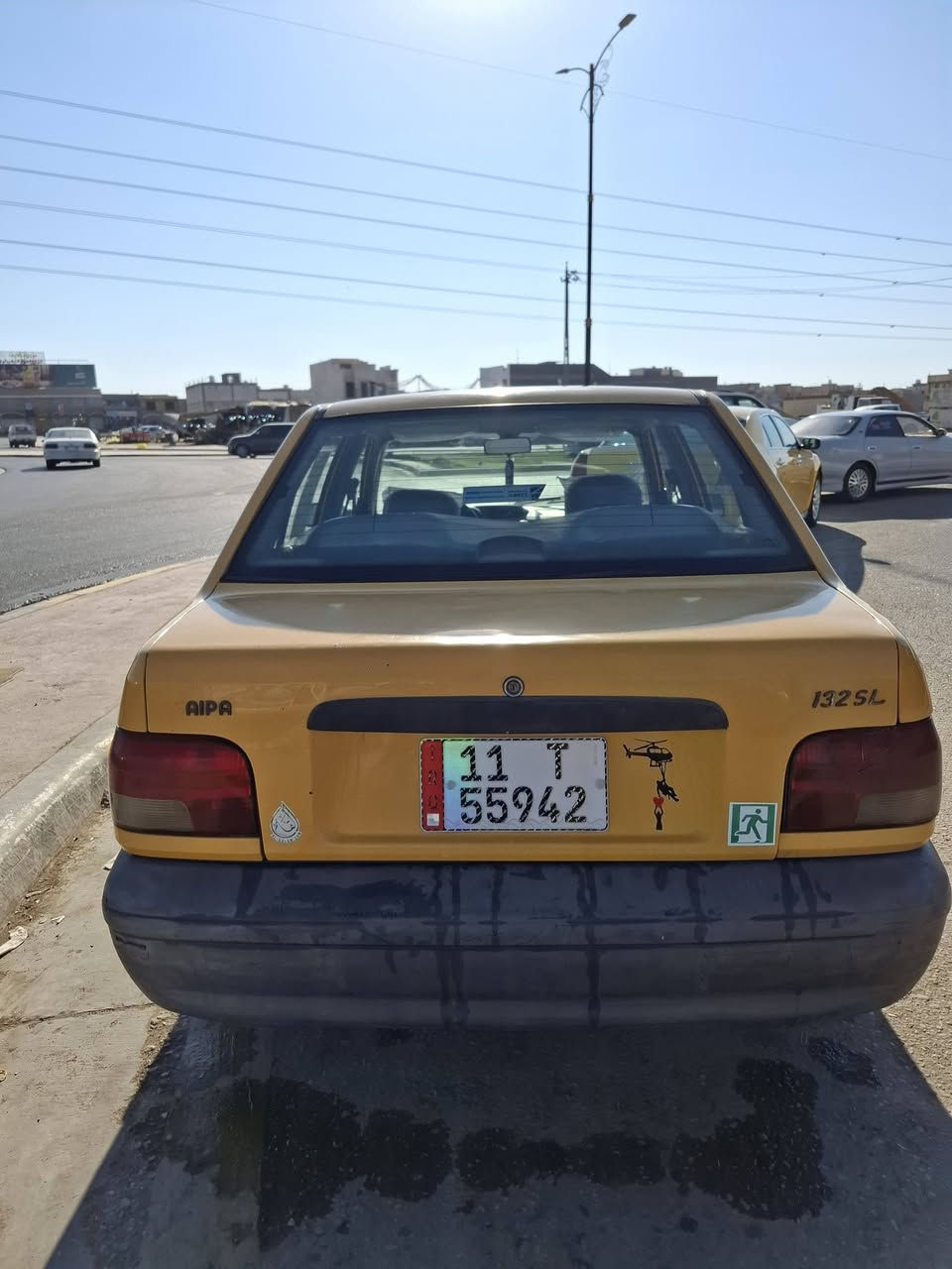 سلام عليكم سايباموديل 2017 رقم بغداد دولي مصفره هيئه وغرامات  تحويل مباشر سنويه ل2028  شواصي جديده بيه جاملغ مبدل حداديه جديده محرك بيه بدايه تبخير كير جديد مكان كربلاء  سعر ٤٣ وبيه مجال بسيط ***********
