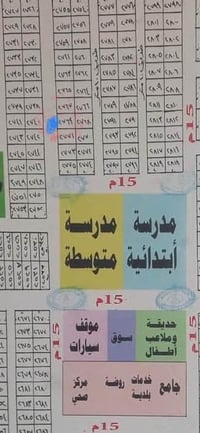 عندي كاع بمنطقة الدورة كرارة غير مفروزة للبيع 200متر طابو ملك صرف بنص ...