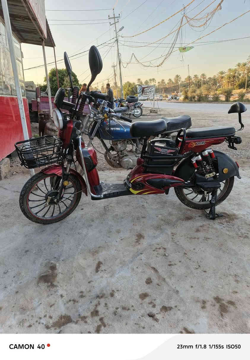 سلام عليكم دراجه على الشحن جديدة مستخدمة شهر السعر الاتصال على الرقم ***********-***********
