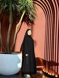 عباية نسائية • جرجيت أصلي • صنع بالكويت