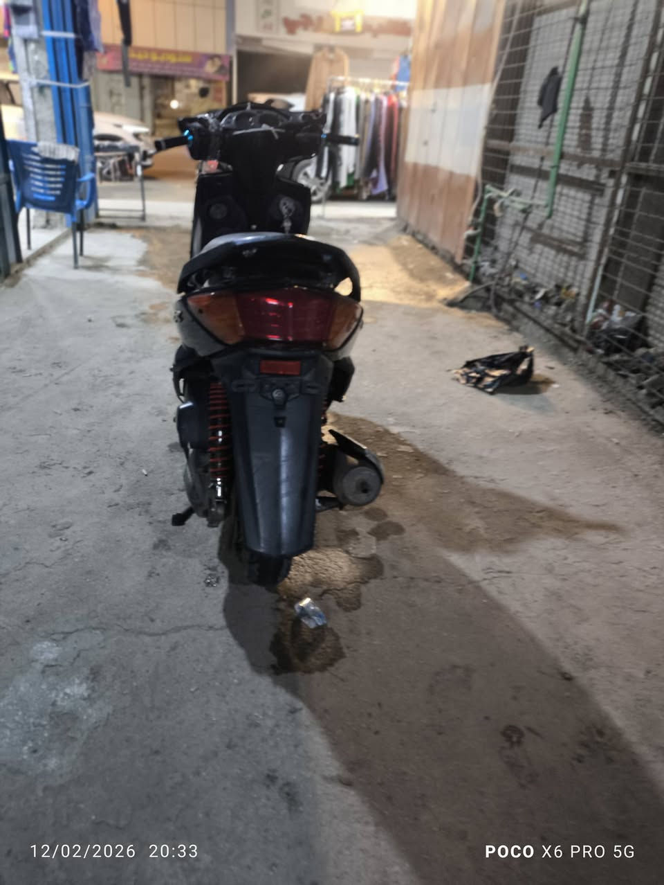 سلام عليكم دراجه سكنس فحل نوزل دراجه نضيفه ما مفتوحه رقم *********** سعر خاص
