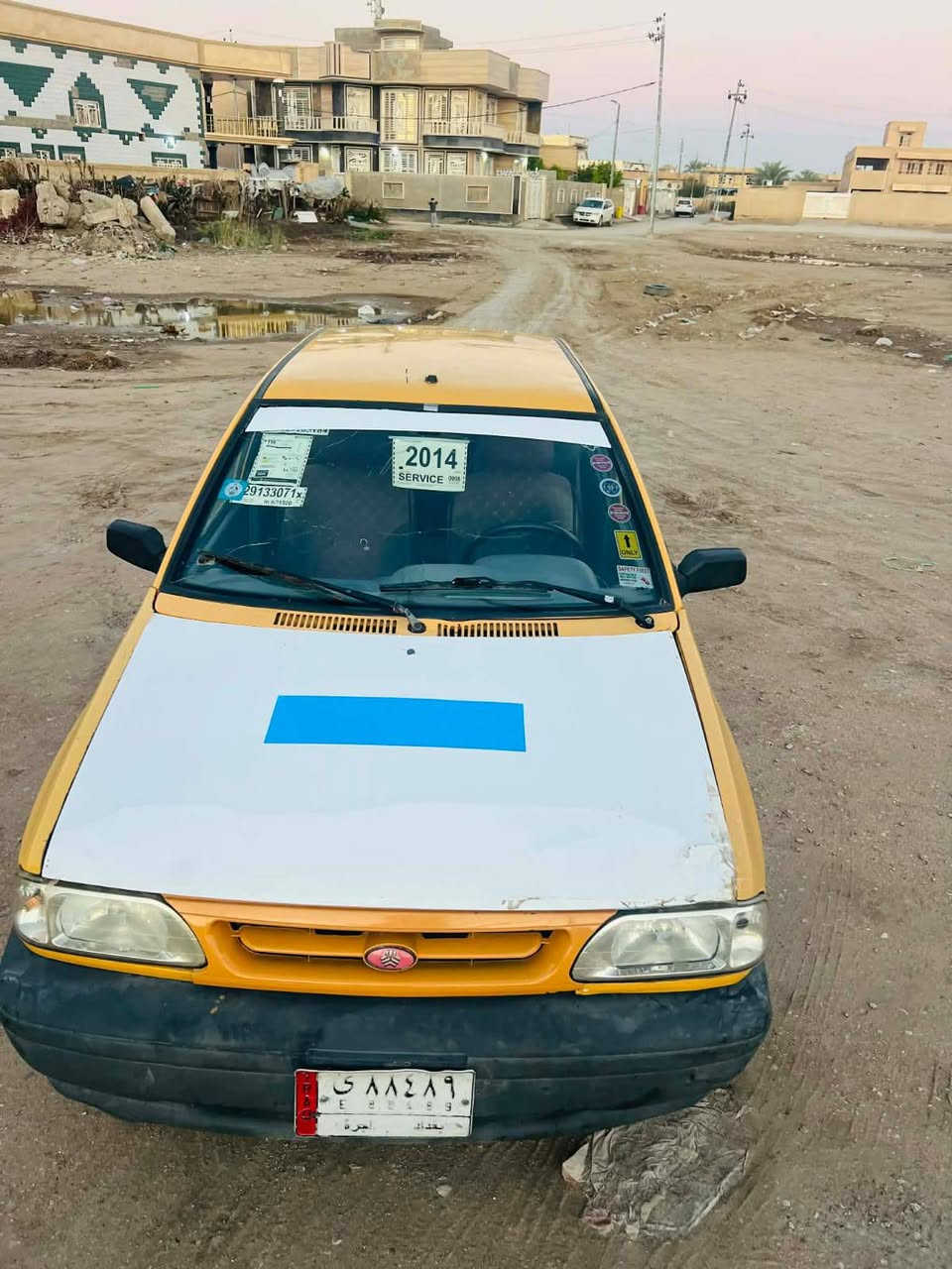 سلام عليكم سايبا موديل 2013 سياره مكينه وكير جدد حداديه جديده درايمات جدد السياره عضمتها حلوه كشرها كدام عينك 
لا خياس ولا ضربه قويه سياره مصفره هيئه اغرامات  مكاني كربلاء السعر 27 وبيها مجال بسيط للاستفسار  ***********
