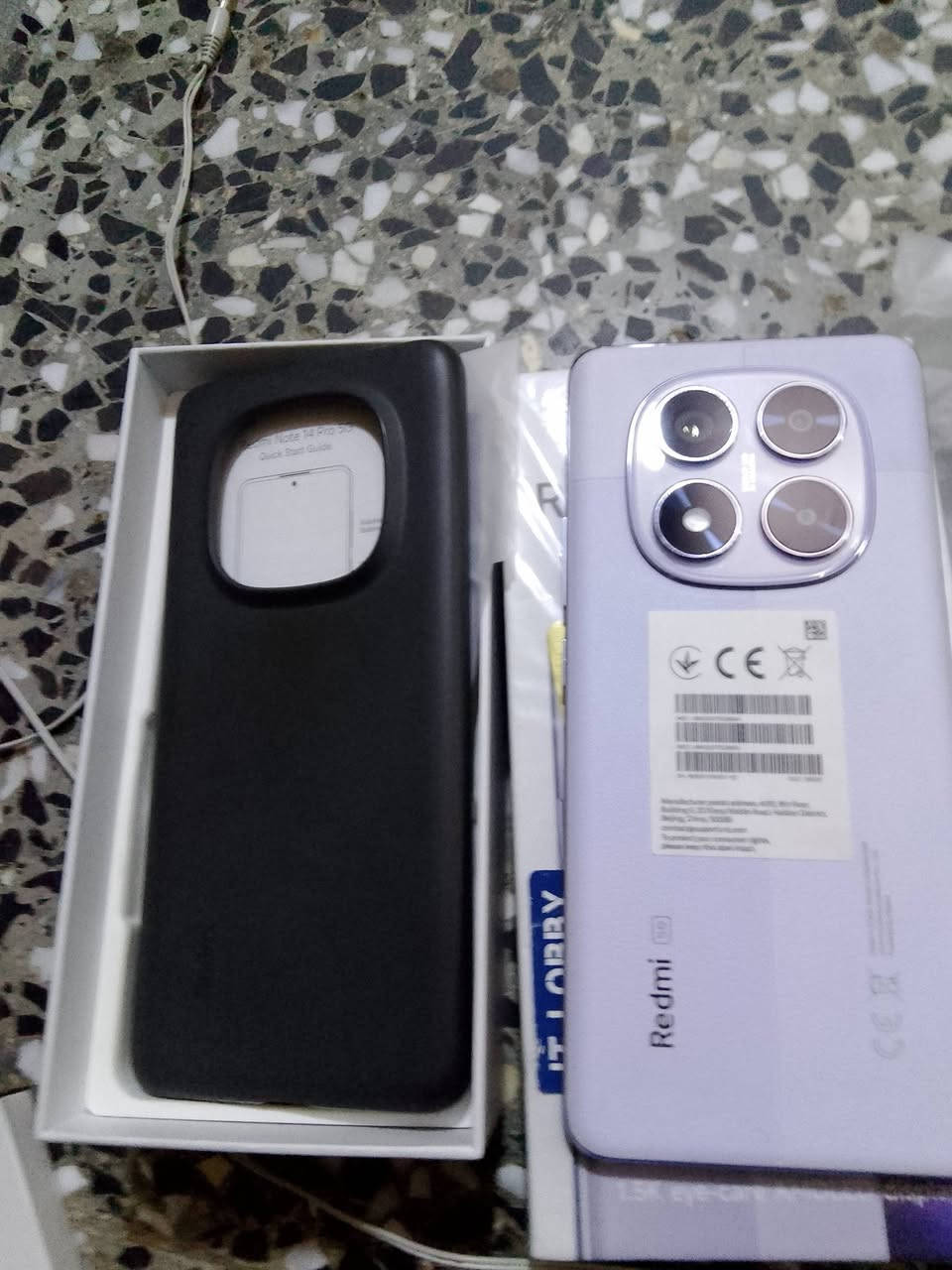 ريدمي نوت 14بروفايف جي فقط مفتوح كارتونة ذاكرة 256عشوائية 12+6مكاني بغداد مدينة  موبايل ***********الشعر310
