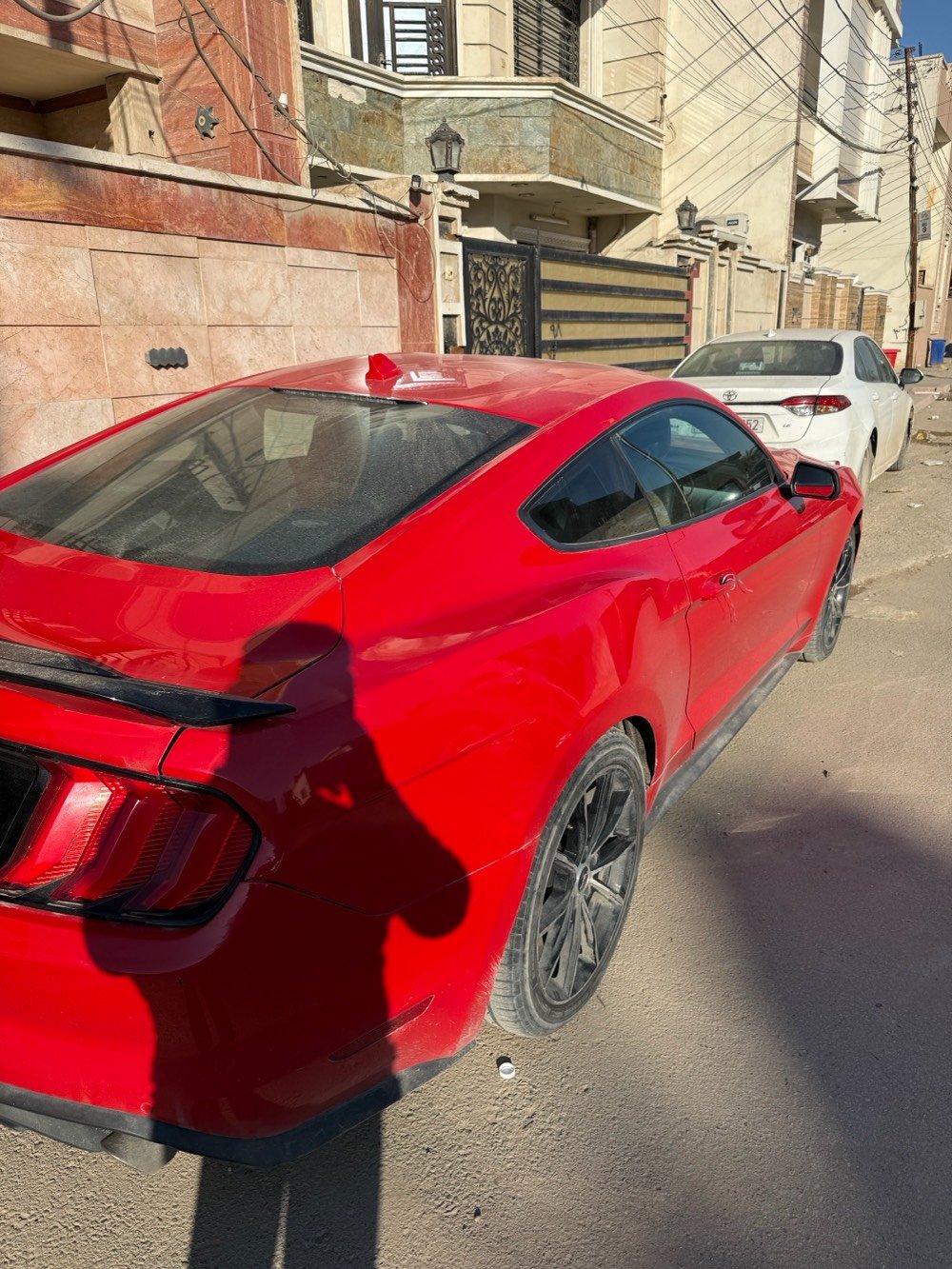 للبيعFord mustang 2021

المحرك / ecoboost 2.3 turbo 🚀 بريميوم 

وارد امريكي ماشية 55 الف كيلو  اللون احمر 🍎 

رقم اربيل .. سنوية بأسمي ..

فول مواصفات  

شاشة كبيرة مع گيجات متعددة الاشكال ومتغيرة مع انظمة القيادة ( normal , sport , slippery , drag strip , track , custom ) 

رادارات امامي جانبي .. كاميرا خلفية مع حساسات خلفي .. تدفئة كشنات .. مودات ستيرنك .. تحكم بالوان الداخلية .. كشن كهرباء .. تحديد مسار + مستشعر .. قيادة ذاتية .. انارة LED .. كروز سرعة وباقي المواصفات المعروفة ..

السيارة عليها دفيوزر وحلوك  وسبايدر وعليها تزويد سيفتي مراوح وفتح سرعه وفصله من طلال موستنك 

حادثها جاملغ امامي وقبغ جنطه 

السيارة نظيفة جداً 

السعر 178 ورقة وبيها مجال 

للاستفسار / *********** 

مكاني بغداد الدوره