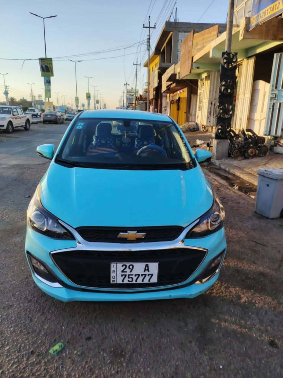 السلام عليكم
سبارك موديل 21 
السعر  92 وبيه مجال 
العنوان كربلاء 
الاتصال ***********
