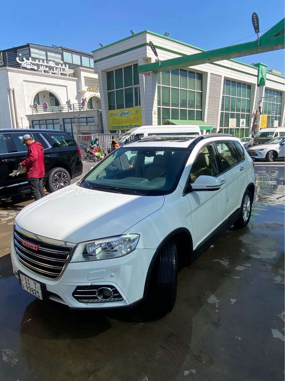 هافال H6 موديل 2016 محرك مسيوبيشي بلاد     2400 ماشيه 110 الف كيلومتر السياره مكفوله من اي صبغ 

🌟مواصفات السياره 🌟
- حساسات امامي خلفي 
- اناره ترحيبيه 
- كامرا جانبيه 
- فتحه سقف
- اناره داخليه بالابواب
- كروس سرعه 
- تحكم ستيرن
- الكراسي جلد الاماميه تحكم كهربائي 
- حساسات اطارات 
- سستم صوت اربع سماعات شاشه بلاد
- مرايات شفط
- زراكات لايت امامي 
$سعر السياره 120 ورقه$  وبيها مجال
مكاني بغداد 
*********** بغداد, العراق
