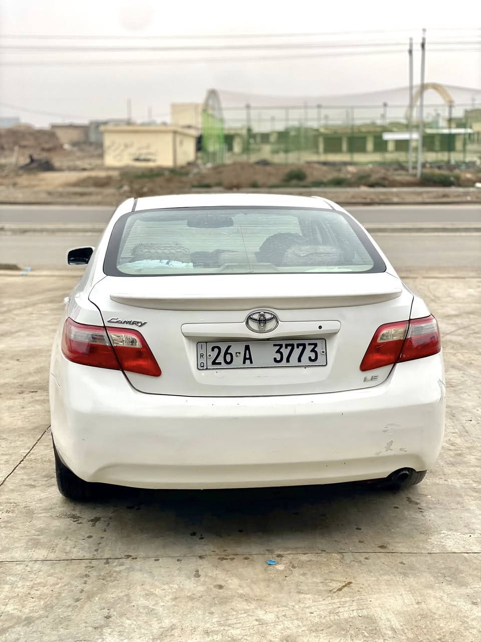 السلام عليكم
كامري خليجي 2009 
رقم دولي جديد بأسمي
لون ابيض عادي 
محرك 4 سلندر  2400
گير محرك شرط 
تخم تايرات جديد
صدر نص عمر 
لايت زنون LET

*ضررها قطعتين بنيد وجاملغ بدون دواخل

السعر المطلوب : 118$ وبيها مجال
للاستفسار اتصل : ***********
