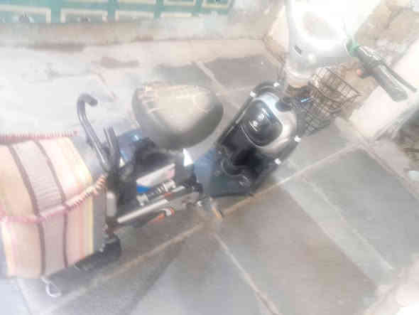 بايسكل شحن للبيع جاهز مستعمل شي قليل شحنه فول ***********
