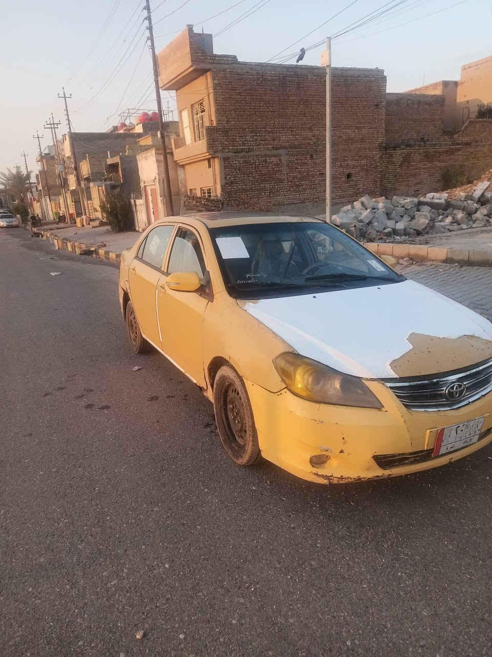 سلام عليكم بيوادي موديل 2013 رقم نجف الماني مشروع وطني مصفره هيه عليها غرامه 900 عل مشتري السعر 17 قفل واي استفسار اتصل *********** مكاني بغداد الحسينيه مال راشديه
