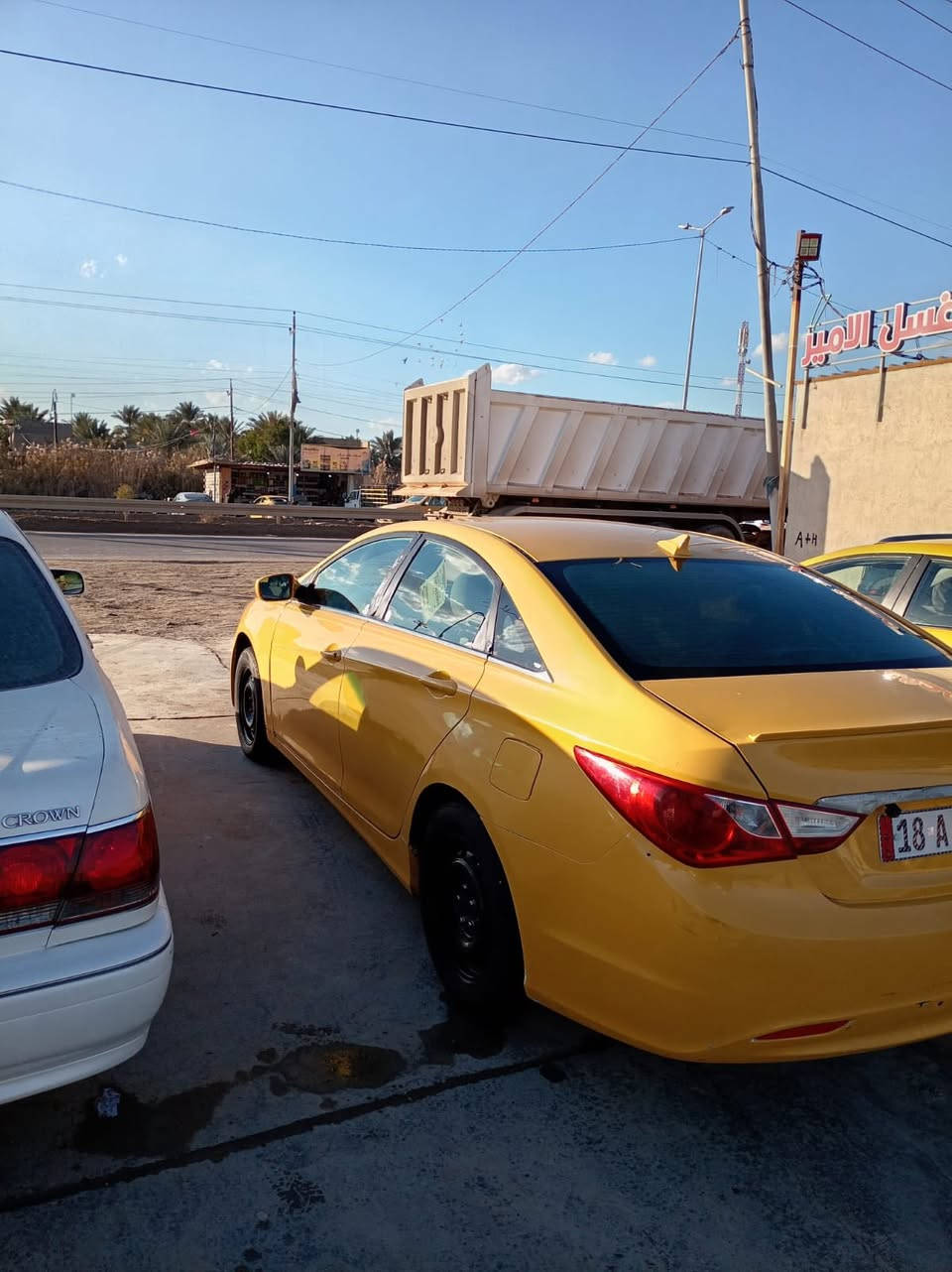 السلام عليكم سوناته 2011 رقم بابل انكليزي  راعيه موجود مداور ثاني يوم سياره جاهزه كير مكينه كهربائيات حداديه 70‎%‎ ضربته السياره  بدنه مبدله وخشوم جاملاغات وبابين تبديل وجاملغ الخلفي جهت العبري ب80 وبيه مجال 
 ***********
