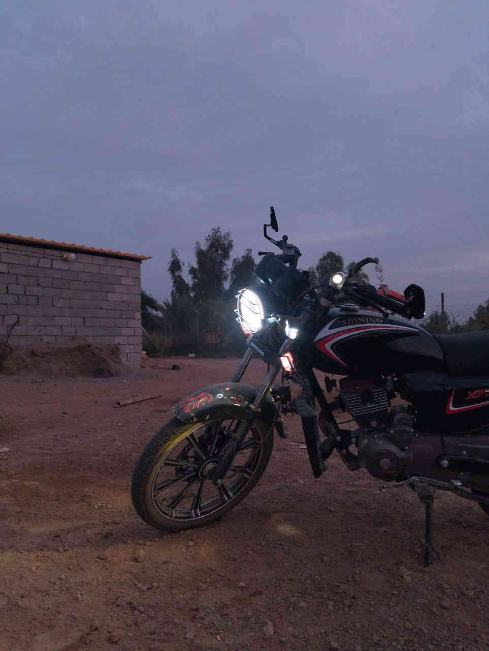 سلام عليكم شلونك شباب دراجة شنن للبيع موديل 25اوراق كاملة دراجة خير من الله السعر خاص اي ستفسار ممتواجد خاص اتصال ***********
