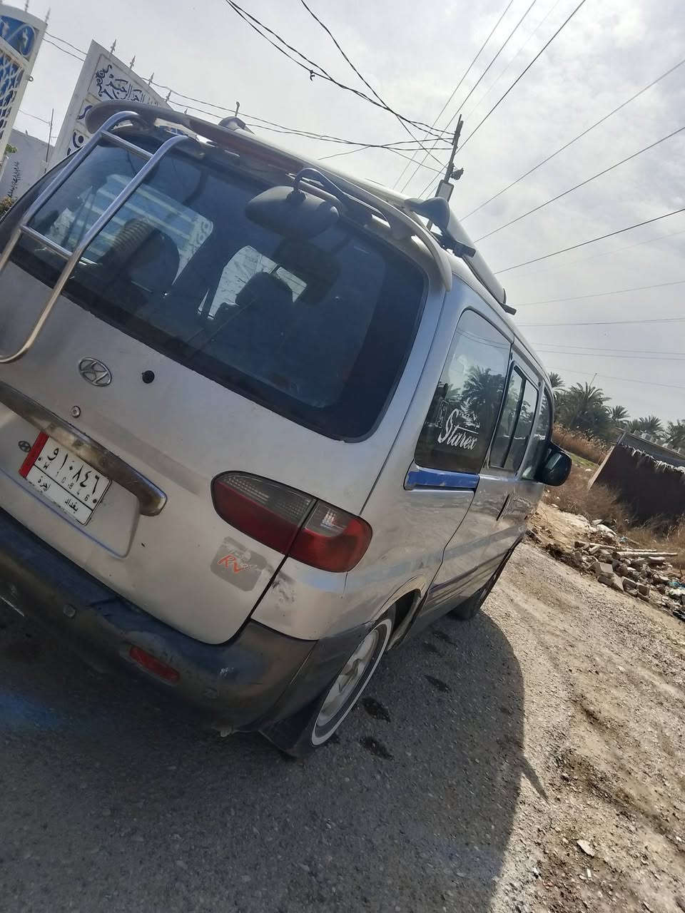 سلام عليكم ستاركس 8راكب رقم بغداد موديل 2002 كير محرك اكسل كيكانيك كهربا بم نوزل خير  من الله شاصي واحد معمر الباقي خير من الله مراوس تكسي اوسوناته 2 ***********
