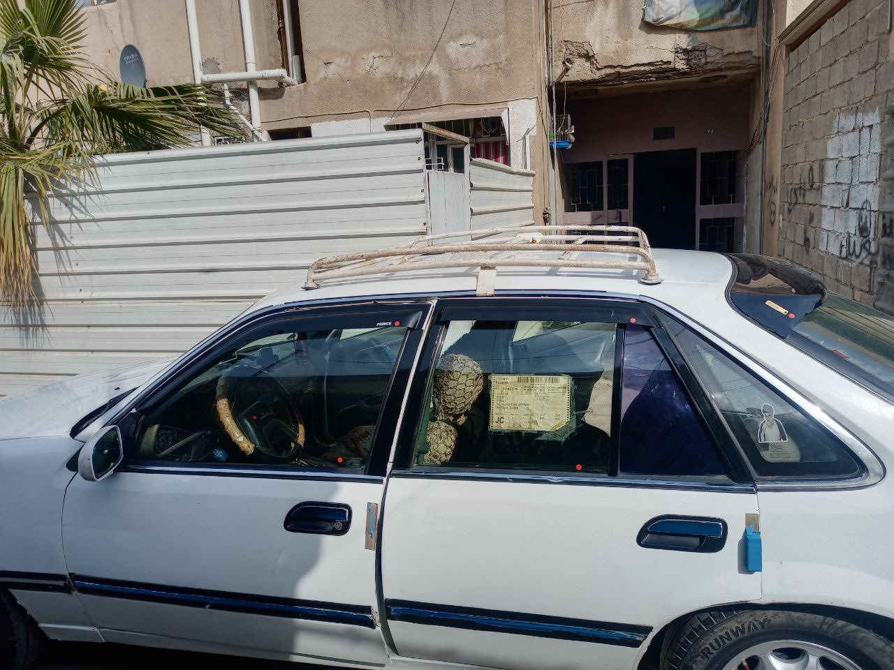 سلام عليكم دايو برنس موديل95اوتماتيك صدر جديد  تخم تاير تبريد شغال كهربائيات كله شغال سياره رقم بابل إنكليزي مشروع وطني بسمي تحويل ثاني يوم سنويه2030.اله شهر واحد بسمي  ***********اثير وتساب سياره احلى من صور مكان بغداد البياع سعر38 بيه مجال للطيبين
