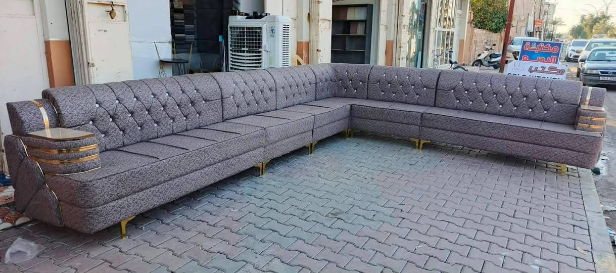 بدال_450_صار_400 ✌️
عرض خاص. #400_الف
#معرض_حمودي_للاثاث
11 نفر 5 قطع_7 متر  ضمان 10 سنه شرط بلوك اسود سفنج طبي ضغط عالي يوجد توصيل وتبديل المستعمل بالجديد ناخذ حته الي بي اضرار واهلا وسهلا بالجميع 
#بدال_450_صار_400 فقط
#معرض_حمودي_للاثاث 
 العنوان...... تكريت
 الزهور  خلف قاعه الشهيد ليث مقابل معهد الفنون الجميلة 
معرض حمودي
*********** اتصال او وتساب
*********** اتصال واتساب
سيد عطيه احمد سيد
