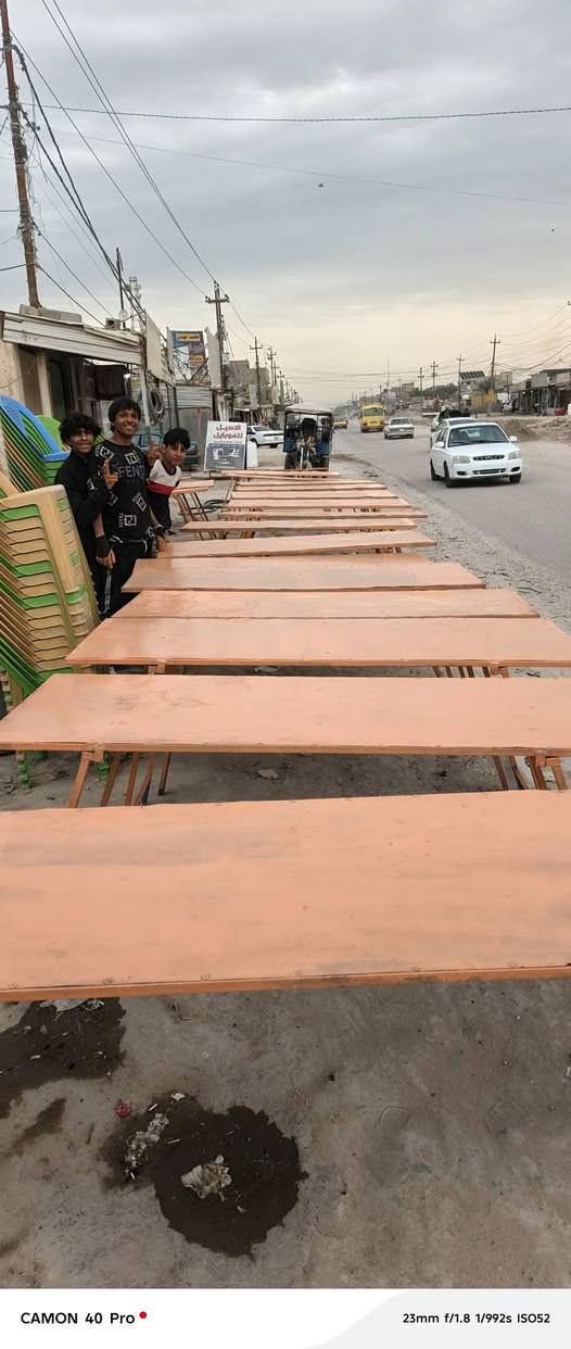 سلام عليكم ميز  سعر ٣٥ النجف***********
