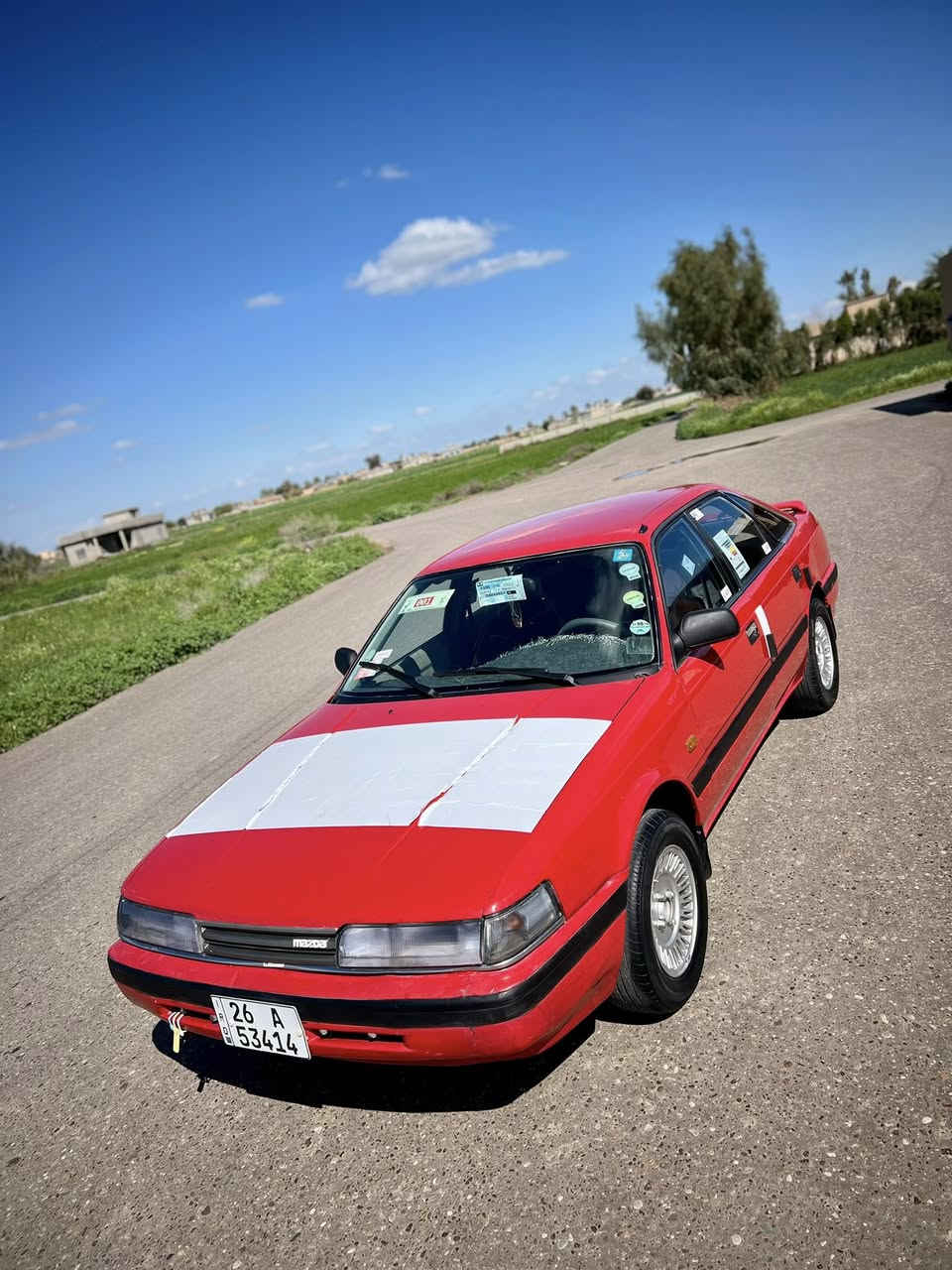 سلام عليكم للبيع مازدا 626موديل 1991رقم صلاح الدين دولي محرك 8بخ المرغوب كير عادي سياره بدون صبغ بلاديه داخل نضيف كهربائيات كلهن شغاله صدر جديد سياره جاهزه وناعمه اي نقص مابيها السعر 37وبيها مجال ويرهم مراوس المكان تكريت للاتصال ***********
