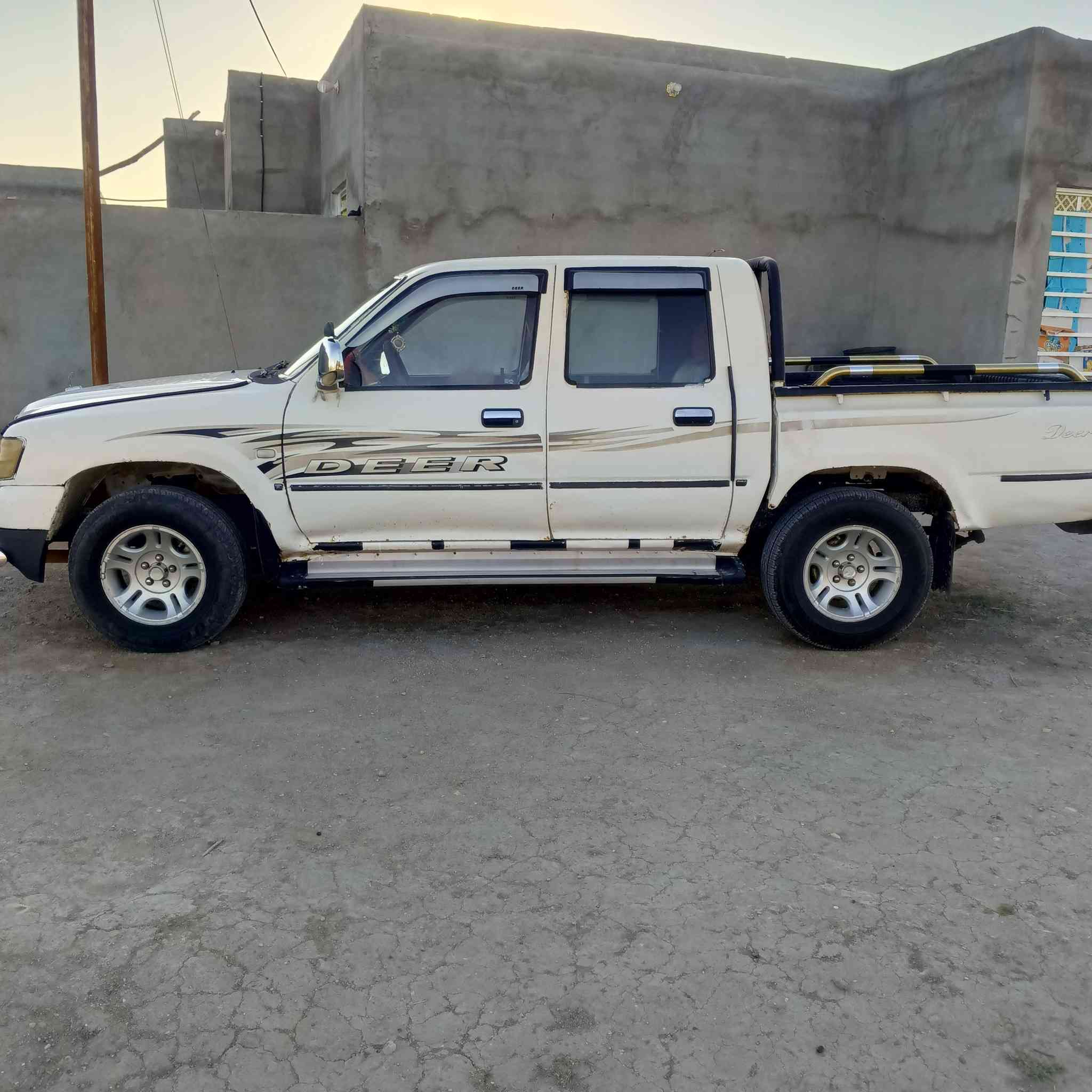 سلام عليكم 
سياره دير للبيع موديل 2008 اوراق مكفوله محرك وكير وشاصي نضيفه بمعنه الكلمه شرط ربع دينار ما ذب عليه مال جناي تخم تاير جديد حداديه جديده كهربائيات كله جدد شقاله لايت زنون اصفر ترايك وين ما يعجبك توصل
المكان ناصريه قضاء الدوايه  
ســـــــــــــعــــــــــــــــــر 25 وبيه مجال 
الخاص مفتوح 
***********
