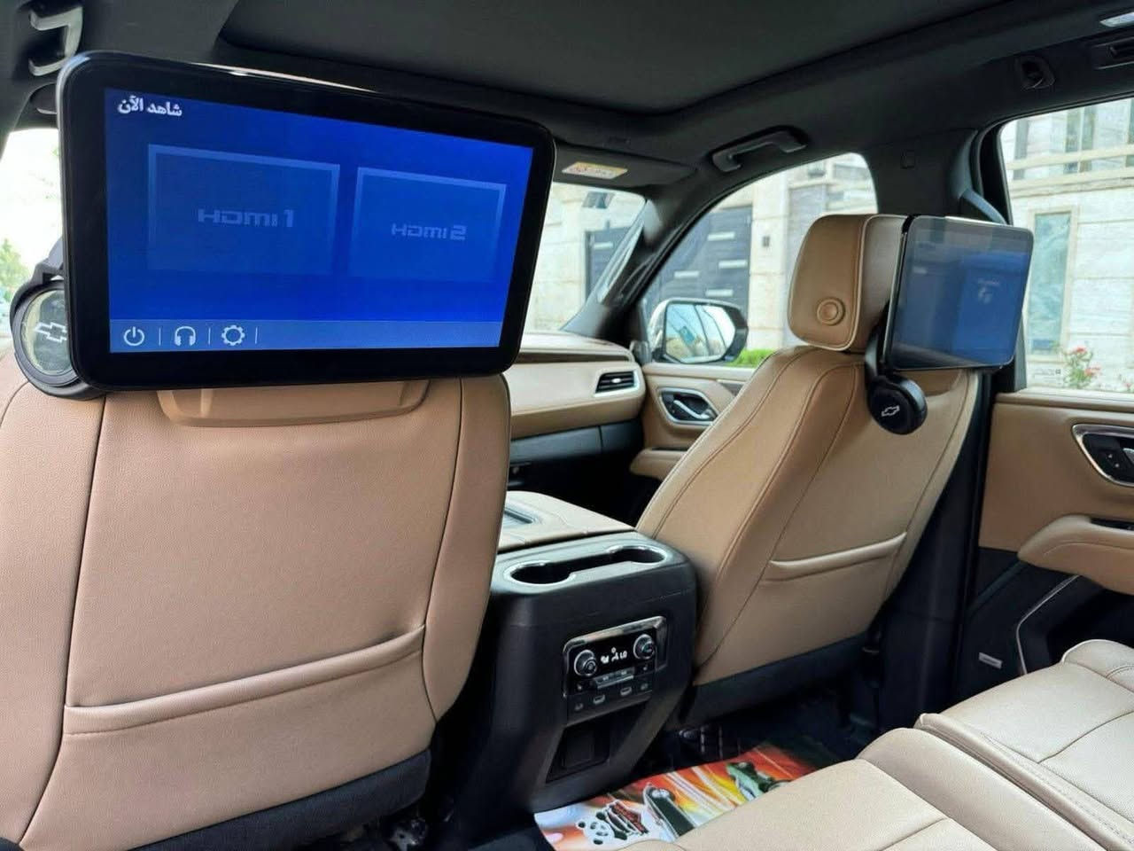 🚘 للبيع: شفروليه تاهو Premier موديل 2024 🚘
🔹 الضمان: شركة المنصور – بغداد
🔹 العداد: 22,000 كم
🔹 الموقع: كربلاء المقدسة
🔹 الحالة: ممتازة جداً
 استخدام شخصي فقط 
✨ المواصفات (فئة Premier الأعلى):
محرك V8 سعة 5.3 لتر
ناقل حركة أوتوماتيك 10 سرعات
دفع رباعي 4×4
نظام تعليق مريح وثابت
مقاعد جلد أصلية
مقاعد أمامية كهربائية مع تبريد وتسخين
ذاكرة مقعد السائق
شاشة وسطية كبيرة تعمل باللمس
نظام ملاحة
Apple CarPlay & Android Auto
نظام صوتي BOSE
تشغيل بالبصمة
بصمة أبواب
تحكم من المقود
كاميرات 360°
حساسات أمامية وخلفية
رادار مانع تصادم
الحفاظ على المسار
مراقبة النقطة العمياء
تشغيل وفتح عن بُعد
باب خلفي كهربائي
ويلات أصلية قياس 22
إضاءة LED
مرايا كهربائية قابلة للطي
تكييف أوتوماتيك ثلاثي المناطق
🔹 السيارة نظيفة جداً،مكفولة من الصبغ ، وتحت الضمان 
🔹 الفحص مرحب به
📞 للجادين فقط 
*********** 
***********
***********
