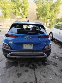 اخوان  هيونداي كونا موديل 2023 وارد خليجي لون ازرق غير محدد ماشية 48 ا...