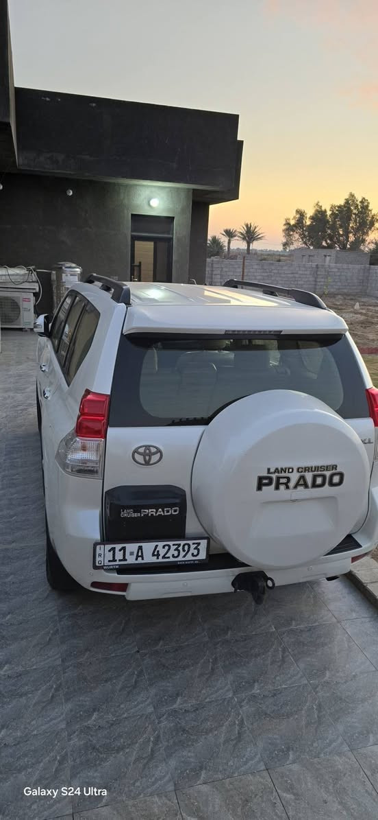 السلام عليكم
#للبيع 
برادو مديل 2013
مكفولة عامة 
رقم بغداد بسمي 
ما بيه اي نقص 
فول واحد على واحد 
Tx كويدي 
6 سلندر 
سيارة مال بيت مكاني الكوت
للاستفسار اتصال على الرقم 
***********
