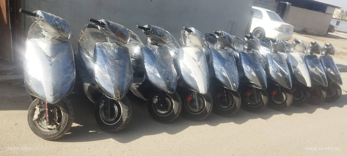 سلام عليكم للبيع دراجات رمبه رمبه حاويه مكاني بغداد الغزاليه ثعالب وكامكو اسعارهن ٨٥٠ قفل بدون عمله ***********
