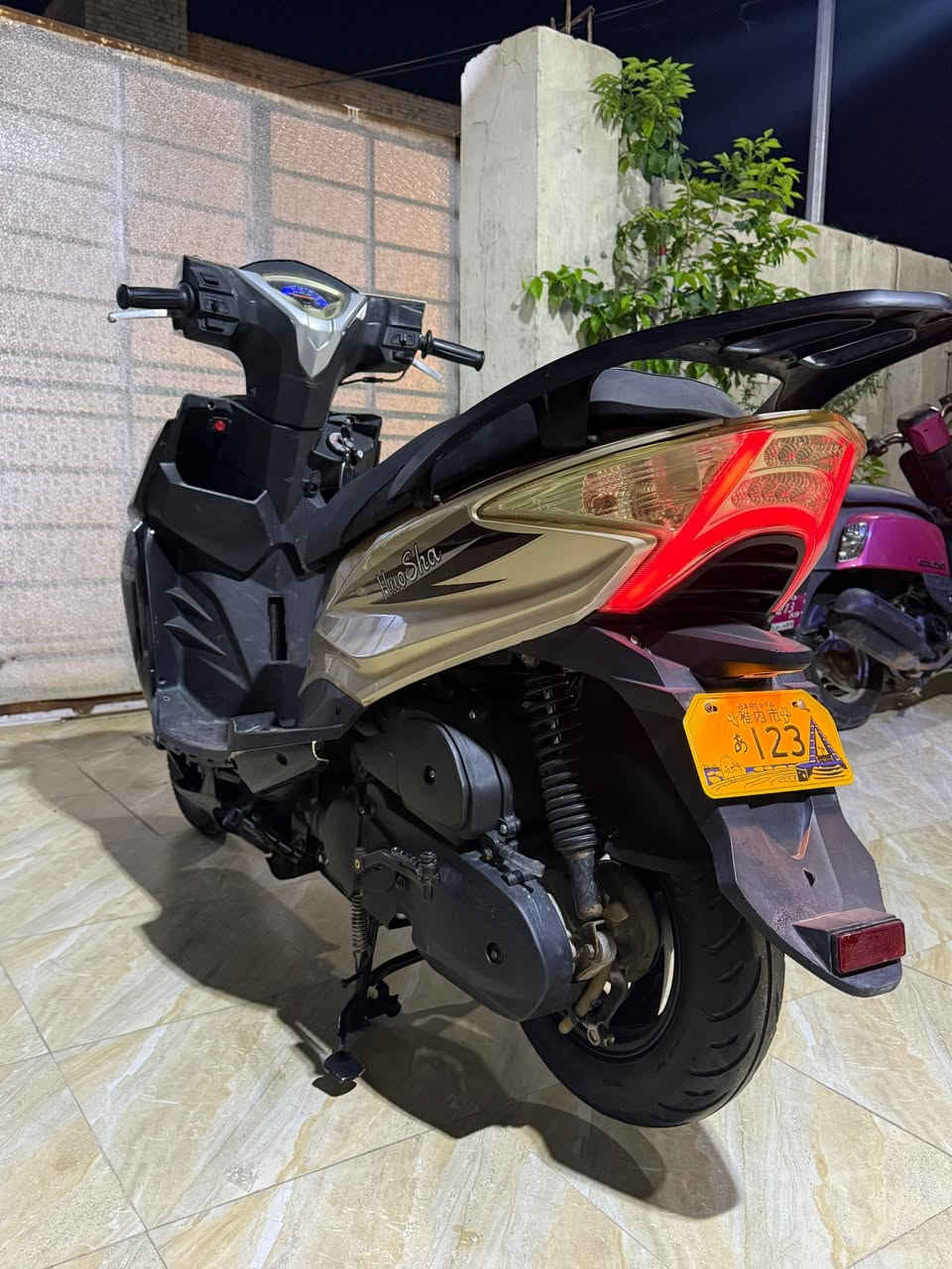 السلام عليكم البيع دراجه سكنس محرك ياباني مكان كربلاء السعر 325 وبيه مجال اتصل وتدلل ***********
