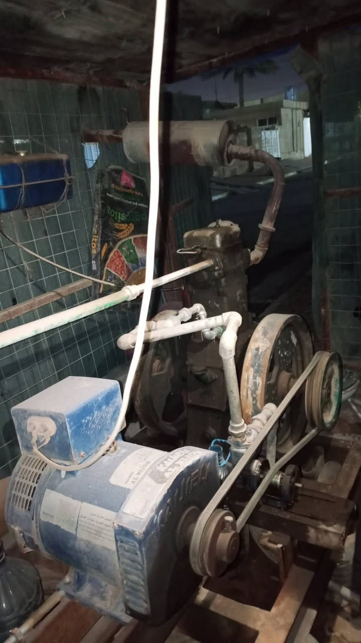 السلام عليكم.. للبيع لسترحجم كبير منصوب على شيلمان جنر  وراس توليد 10كيفي مع ماطور ماء جيد وباتري جيد علما ان المولد اخو الجديد وراس توليد ابو شعله نحاس100% موقع المولد تكريت الزهور الأولى أيضا مع المولد المجمده الماء.. الاتصال على الرقم *********** بي واتساب
