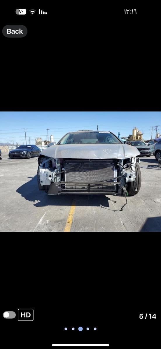 للبيع كامري ٢٠٢٥
حادثه موضح بل صور حاليا بدبي
بدون ايرباك سياره ملصح وجاهز واصل للميناء 
تريده حره تريده شهداء بكيفك ٢١٥ بدون كمرك 
08826547352 للتواصل


**إذا كنت صاحب هذا الإعلان وتريد حذفه لأي سبب، رجاءا أرسل رسالة إلى الدعم الفني**