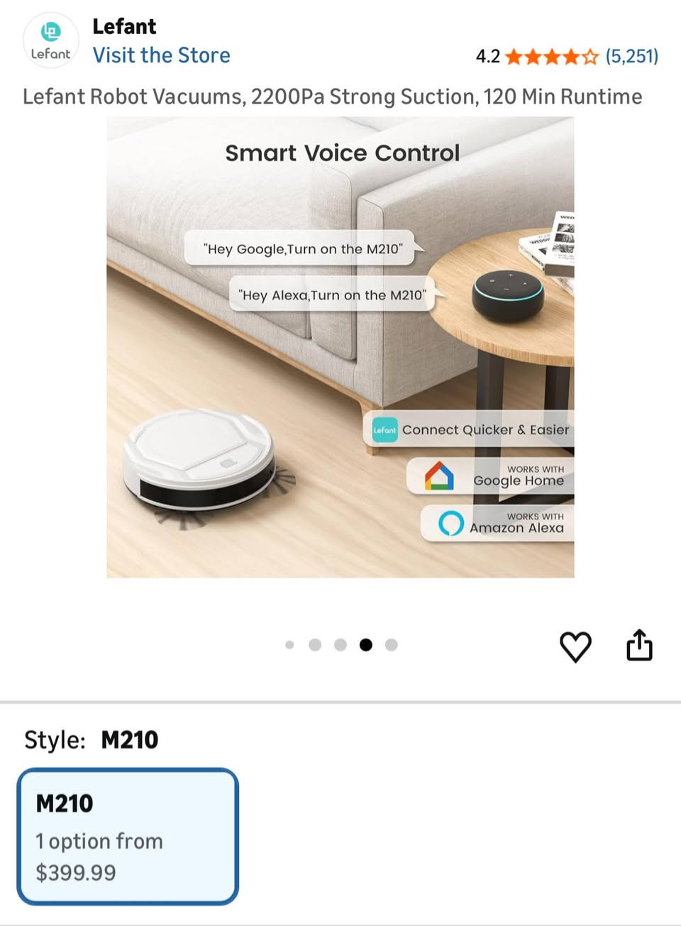 مكنسه روبوت  جديد قطعه ثقيله
تحكم ع موبايل برنامج خاص
 تحكم عن طريق اليكسا
اعلى سعر ابيع 
سعر الموقع 400 دولار


**إذا كنت صاحب هذا الإعلان وتريد حذفه لأي سبب، رجاءا أرسل رسالة إلى الدعم الفني**