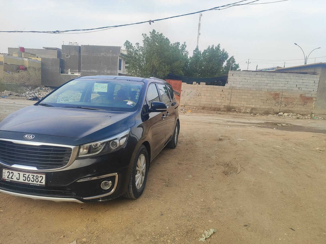 السلام عليكم. بيع مستعجل 
كيا كرنفال موديل ١٦ خليجي
رقم أربيل دولي السعر ١٥٥ وبي مجال
السونار مرفق وي الصور اتصل وتدلل مكان السيارة السماوه الرميثه.  
***********
***********
للعلم السيارة بيها مكينة ٣٨٠٠ منظومة غاز ٨٠ لتر
