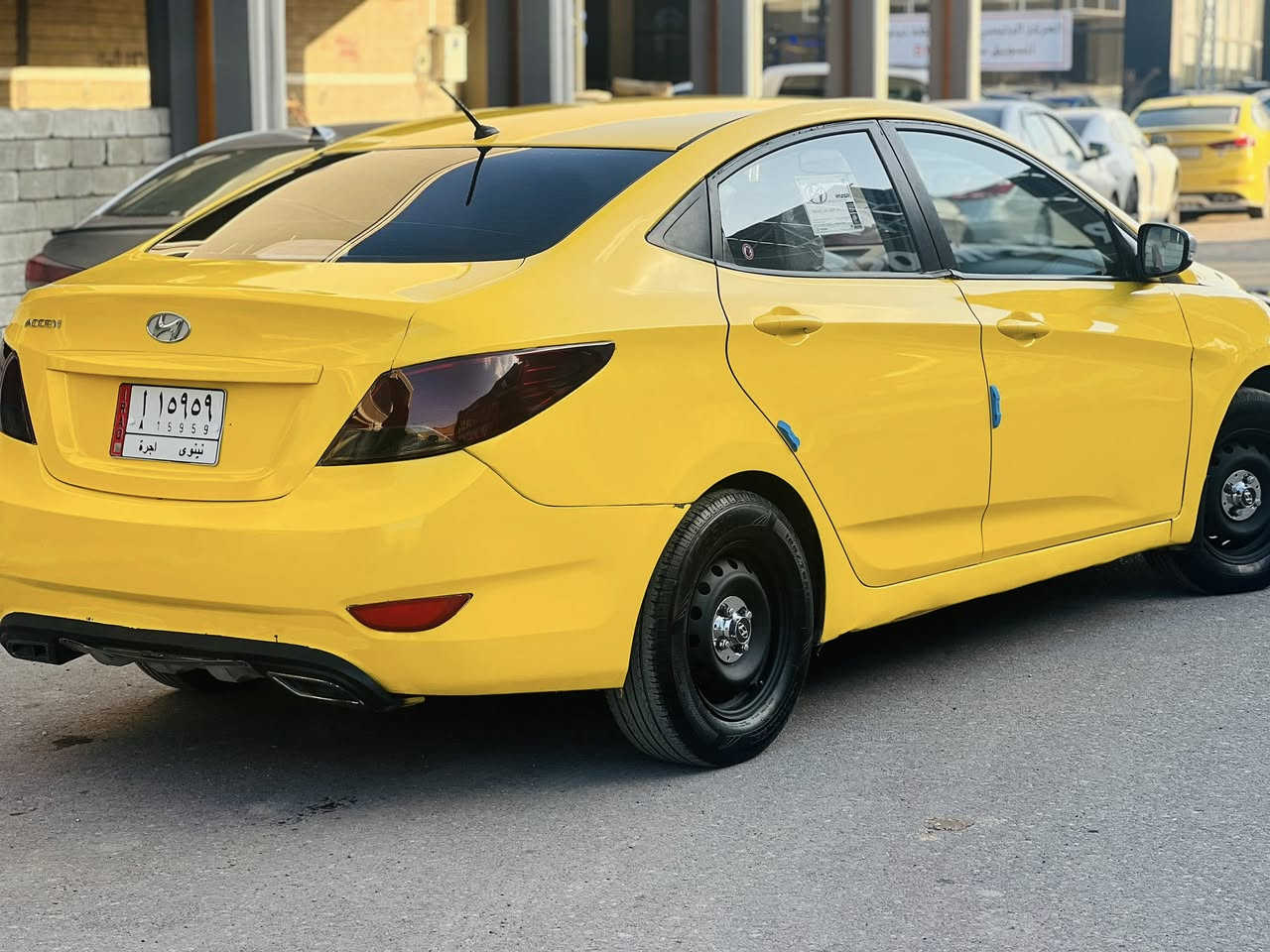 📍للبيع سيارة اكسنت مضلع 2016
محرك 1600 أمريكي
السيارة باسم صاحبها الشرعي

المواصفات:
 • شاشة
 • تدفئة
 • طقم تايرات جديد
 • الماكينة شرط
 • لا صرف ولا نفخ
 • السيارة نظيفة وجاهزة للفحص
الضرر زوايه جملغ خلفي وشويه بالحوض

السعر: [97 وبيها مجال بسيط ]

للاستفسار: ***********
ملاحظة غير متواجد على الفيس بوك فقط الاتصال على رقم الهاتف
