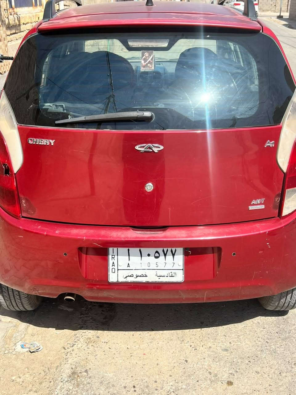 شيري اي وان موديل ٢٠١٣ السياره نظيفه وجاهزه من كلشي كير ومحرك وحداديه وتبريد عالشرط وكهربائيات كامله مابيها اي نقص والسياره مثل ما موضح بالصور من لخارج السعر ٢٥ وبيها مجال للشراي مكاني ديوانيه حي الضباط للاتصال ***********  غير متواجد على الخاص فقط اتصال
